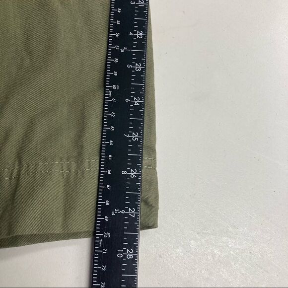 ONLY NECESSITIES, Olive Green Women’s Cargo Pants Inseam 27.5 Size 34WP Capri - Picture 16 of 16